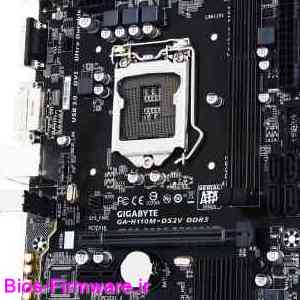 دانلود فایل آپدیت بایوس ، فریمور مادربرد گیگابایت Gigabyte GA-H110M-DS2V DDR3 rev.1.0 Bios firmware